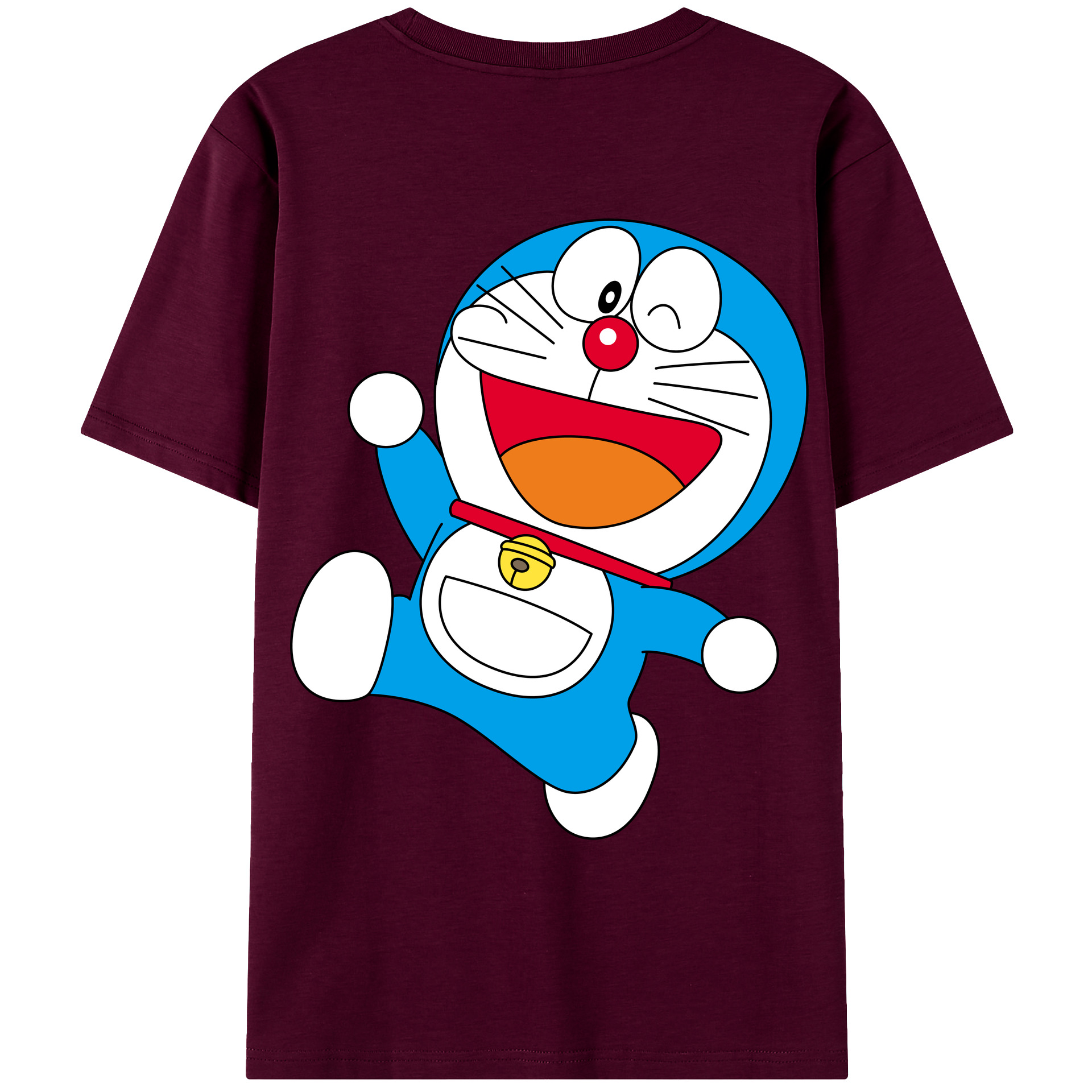 （画像用） ドラえもん Doraemon レディース半袖Tシャツ(バックプリント)